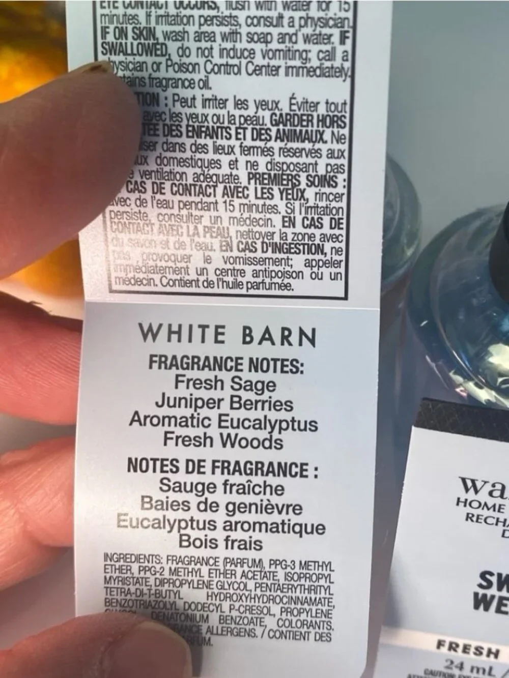“Sweater Weather” Bath & Body Works 2 New Wallflower Refills